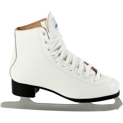 Deluxe Leather Ladies Figure Ice Skates