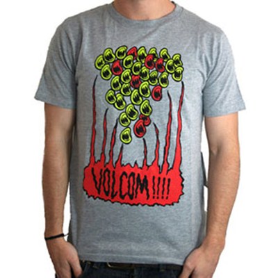 Santi FA Slim S/S T-Shirt - Grey Melange