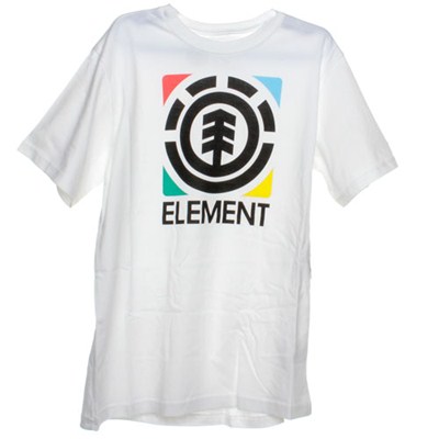 Rubick White S/S Kids Tee