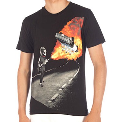 Gar Wood FA Slim S/S T-Shirt - Black