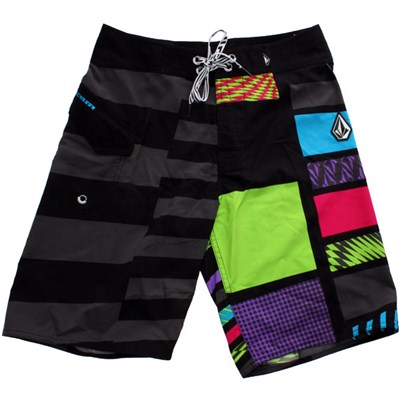 Crazy 8 Mod Youth Boardshorts - Shadow Grey