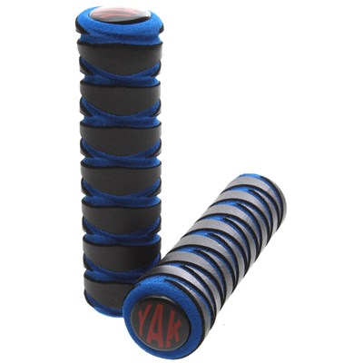 Black/Blue Zig Zag Replacement Scooter Handlebar Grips