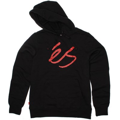 Script Black Pullover Hoody