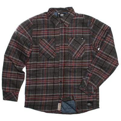 Sinister City Charcoal Long Sleeve Shirt