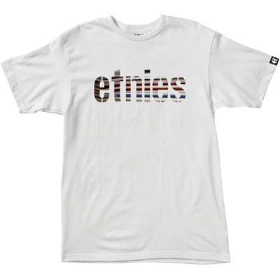 Deck Fill White Youths S/S T-Shirt