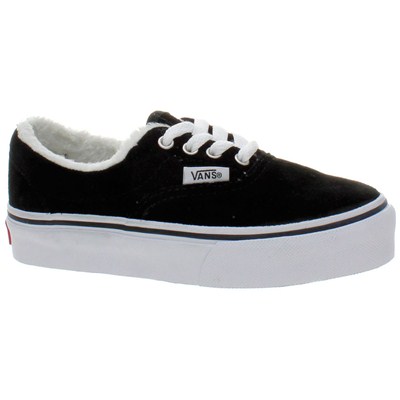 Era (Fleece) Black/True White Kids Shoe KWP1CP