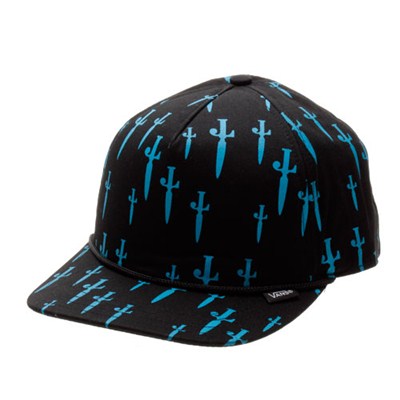 J-Lay Fallin Dagger Black/Aqua Cap