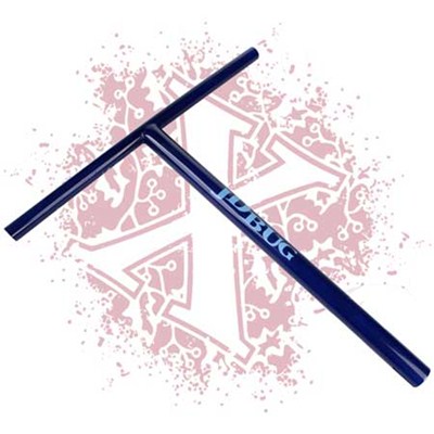 Pro Series Blue Scooter CRMO T-Bar