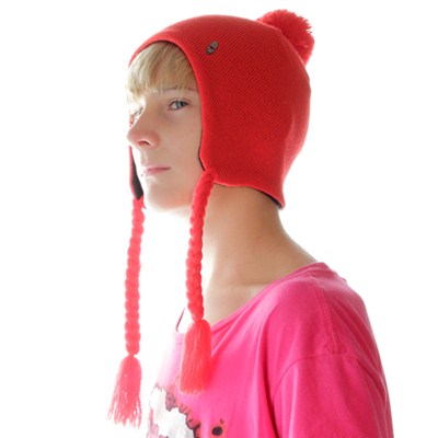 Basic Peru Beanie - Red