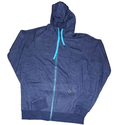 Timesoft III Ultra Slim Violet Blue Zip Hoody