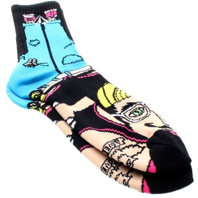 Hipster Sock Puppet - Black