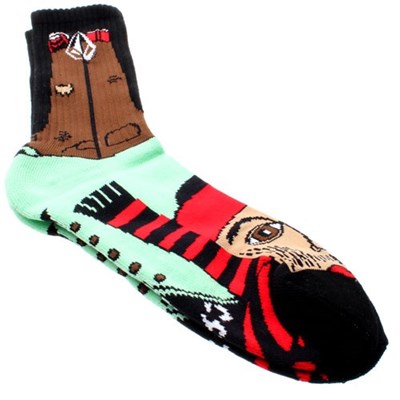 Hipster Sock Puppet - Brown