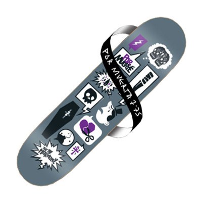 Por Muerta 7.625inch Skateboard Deck