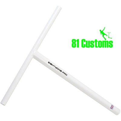 81-Pro Pepper White Straight One Piece T-Bar