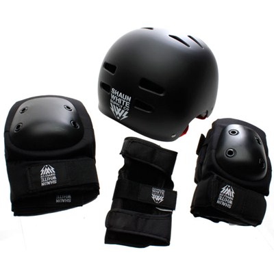 SW Black Helmet/Pad Combo
