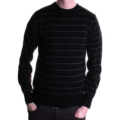 Rip Off Black/White Stripe Sweater