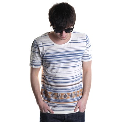 Segment S/S Crew T-Shirt - Off White