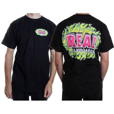 Splattereal S/S T-Shirt - Black