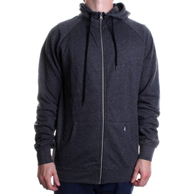 Timesoft Zip Fleece Hoody - Black
