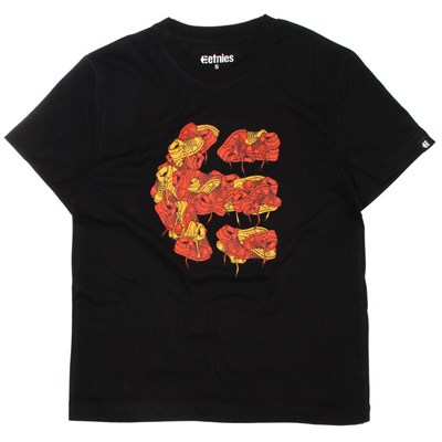 Sneaker Pile Black Youths S/S T-Shirt