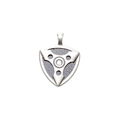 Continuum Silver Matte Pendant
