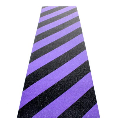 Hazard Black/Purple Skateboard Griptape