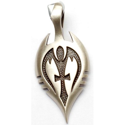 Shah Silver Matte Pendant