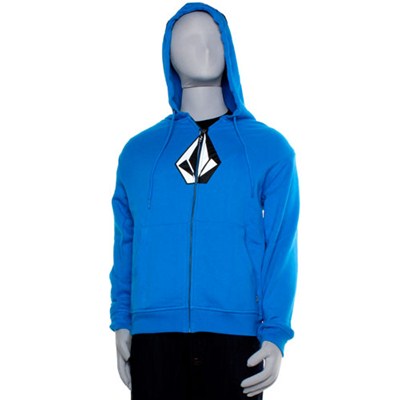 The Stone Basic Electric Blue Zip Hoody