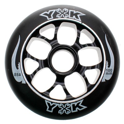 Mechanic Black Aluminium Hub Scooter Wheel