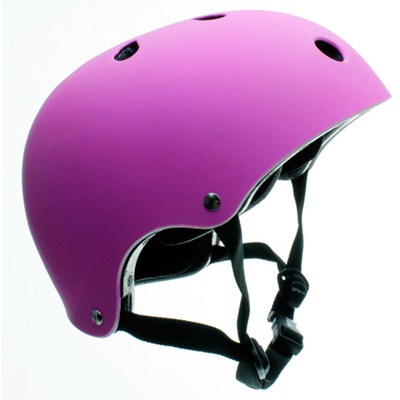 Essentials Matt Fluo Purple Helmet