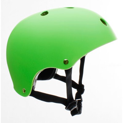 Essentials Matt Fluo Green Helmet