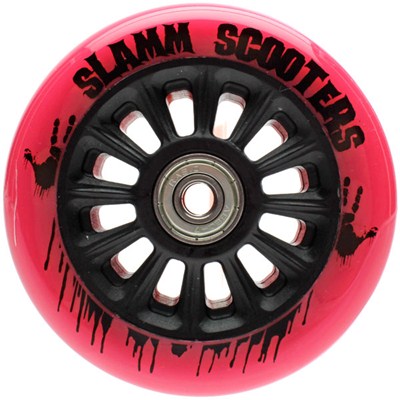 Nylon Core 100mm Scooter Wheel and Bearings - Pink