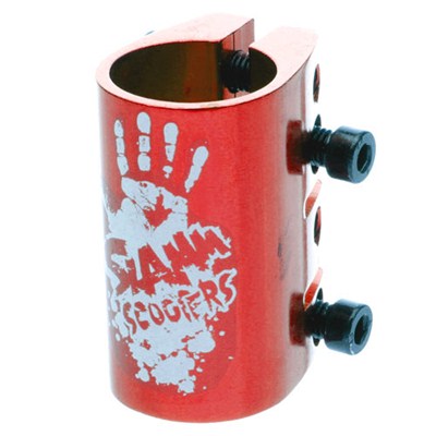 Quad Collar Clamp - Anodised Red