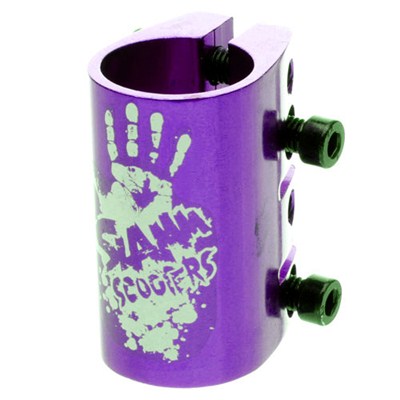 Quad Collar Clamp - Anodised Purple