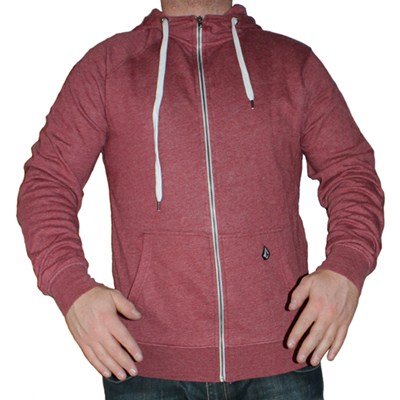 Timesoft III Ultra Slim Zip Hoody - Maroon