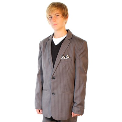 Daper Dark Grey Stone Suit Jacket