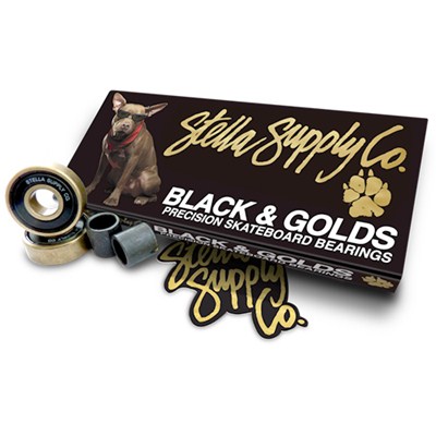 Black and Gold Bearings