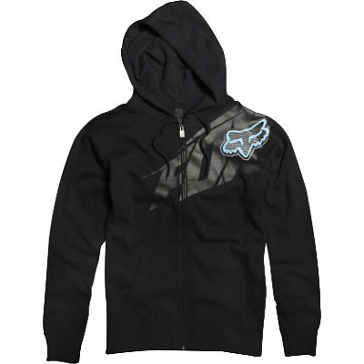 Superfast Black Zip Hoody