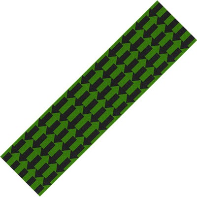 Arrows Black/Green Skateboard Griptape