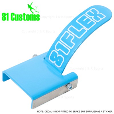 Stainless Scooter Flex Brake Kit - Sky Blue
