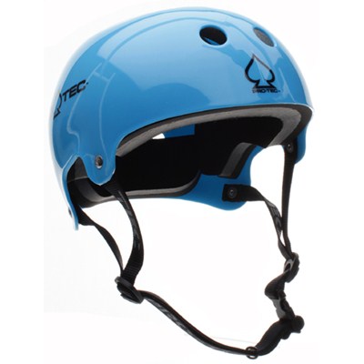 Old School Wake Helmet - Gloss Blue