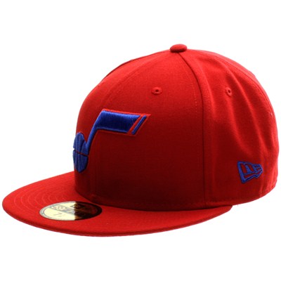 Seasonal Contrast NBA Utah Jazz New Era Cap - Scarlet/Bright Royal