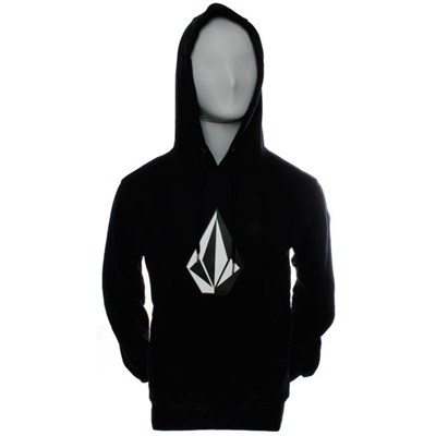 The Stone Basic Black Pullover Hoody