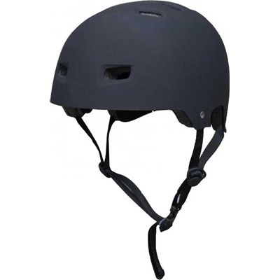 T35 Matt Black Delux Skate/BMX Helmet