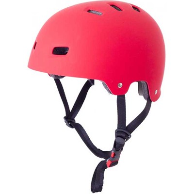 T35 Matt Red Delux Skate/BMX Helmet
