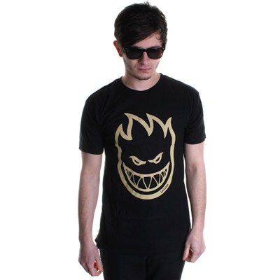 Bighead S/S T-Shirt - Black/Tan