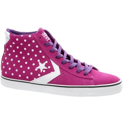 Pro Leather Vulc Mid Vivid Viola/Acai White Shoe 139693C