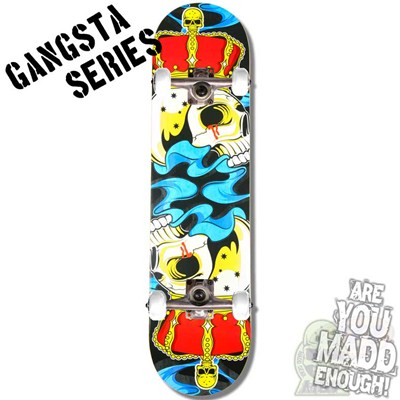 Gangsta Series Crowned Complete Skateboard