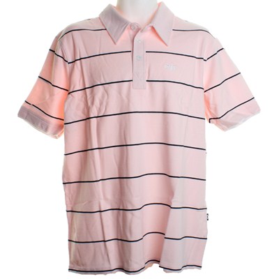 Fun Knit S/S Polo Shirt - Light Pink