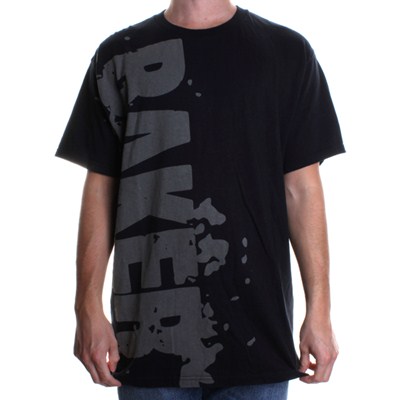 Vertical Splat S/S T-Shirt - Black